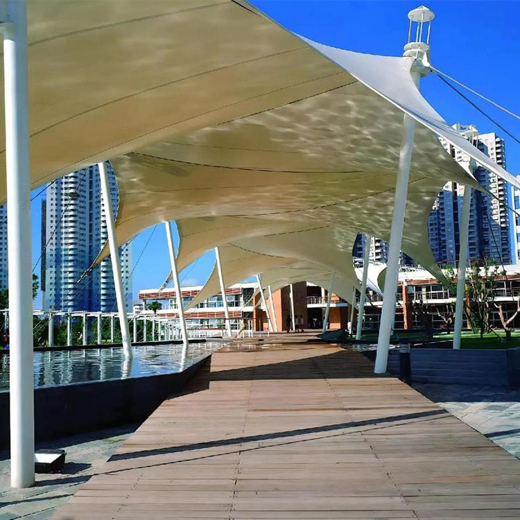 普洱膜结构景观棚