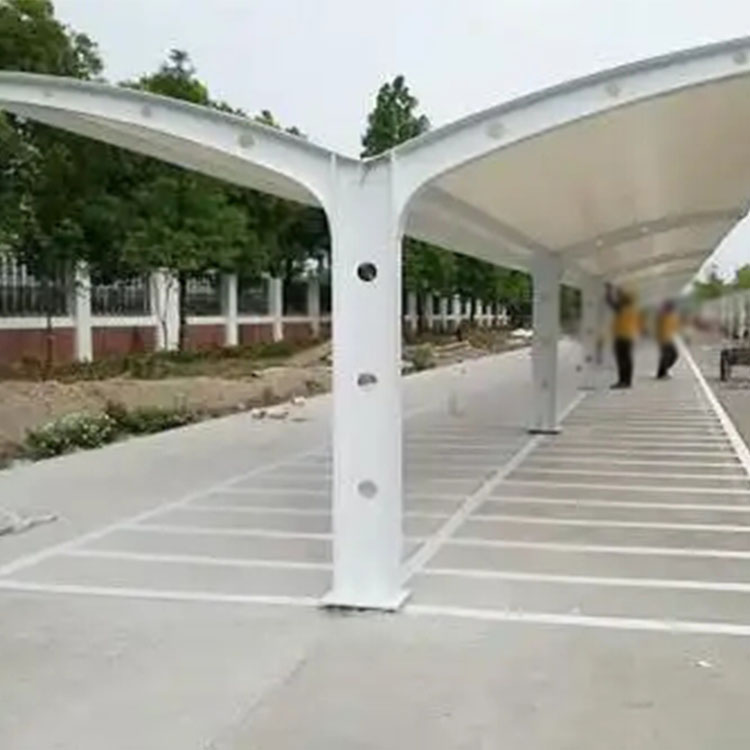 普洱膜结构电动车棚