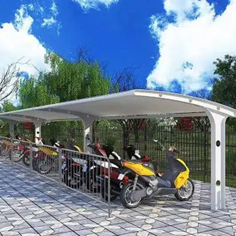 普洱膜结构电动车棚