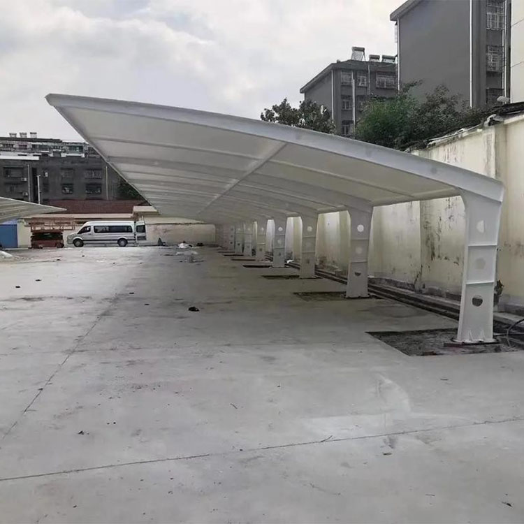 普洱膜结构汽车棚