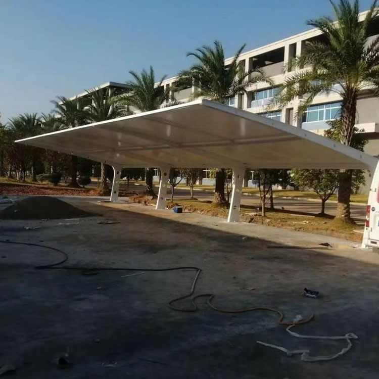 普洱膜结构汽车棚